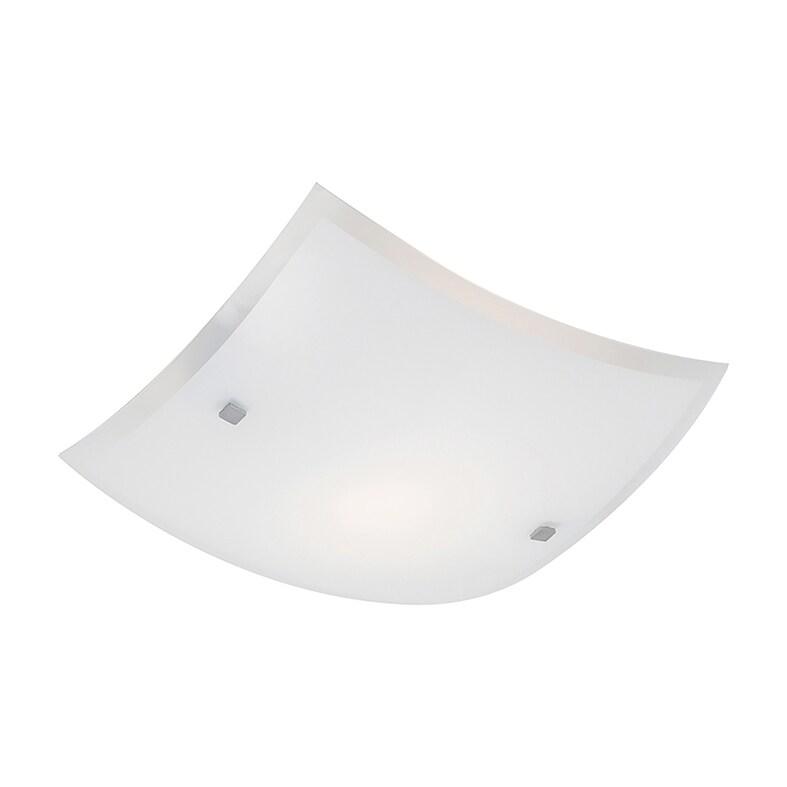 ROSSINI ILLUMINAZIONE Plafonnier Mileto Rossini Group En Verre Blanc Satiné, Diamètre 40Cm, Douille E27, Idéal Pour Éclairage Intérieur Ip20 - Mi_0