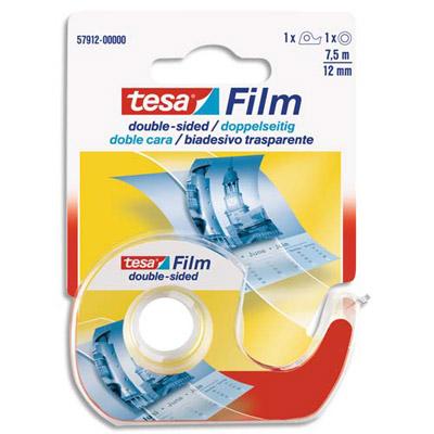 RUBAN ADHESIF DOUBLE FACE POUR PHOTO - 12 MM X 7,5 M - SUR DEVIDOIR