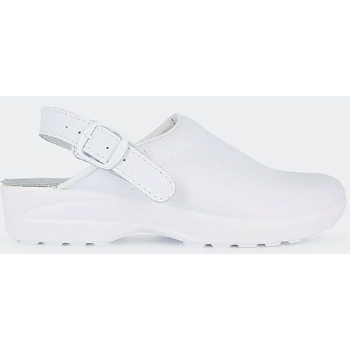 SABOT HÔPITAL MADO BLANC EN CUIR OB E A SRC POINTURE 35 - NORDWAYS