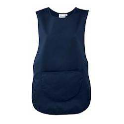 Tablier chasuble  bleu marine T.Unique Premier - bleu textile 3701184506315_0