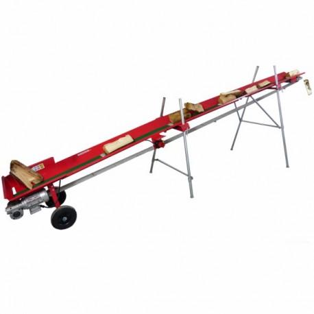 Tapis transporteur convoyeur à bande 220V - 5m - Crossfer - hauteur de chute 195cm_0