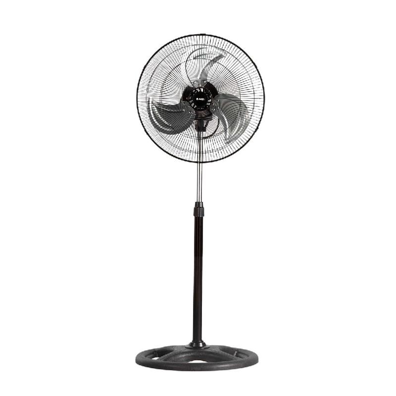 Ventilateur de sol Ø45cm 75W 3 Vitesses Industriel Noir Raydan Home - noir métal 8429160260420_0