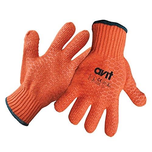 AVIT AV13079 - Gants de travail antidérapants sans coutures, résistants à la déchirure, taille XL_0