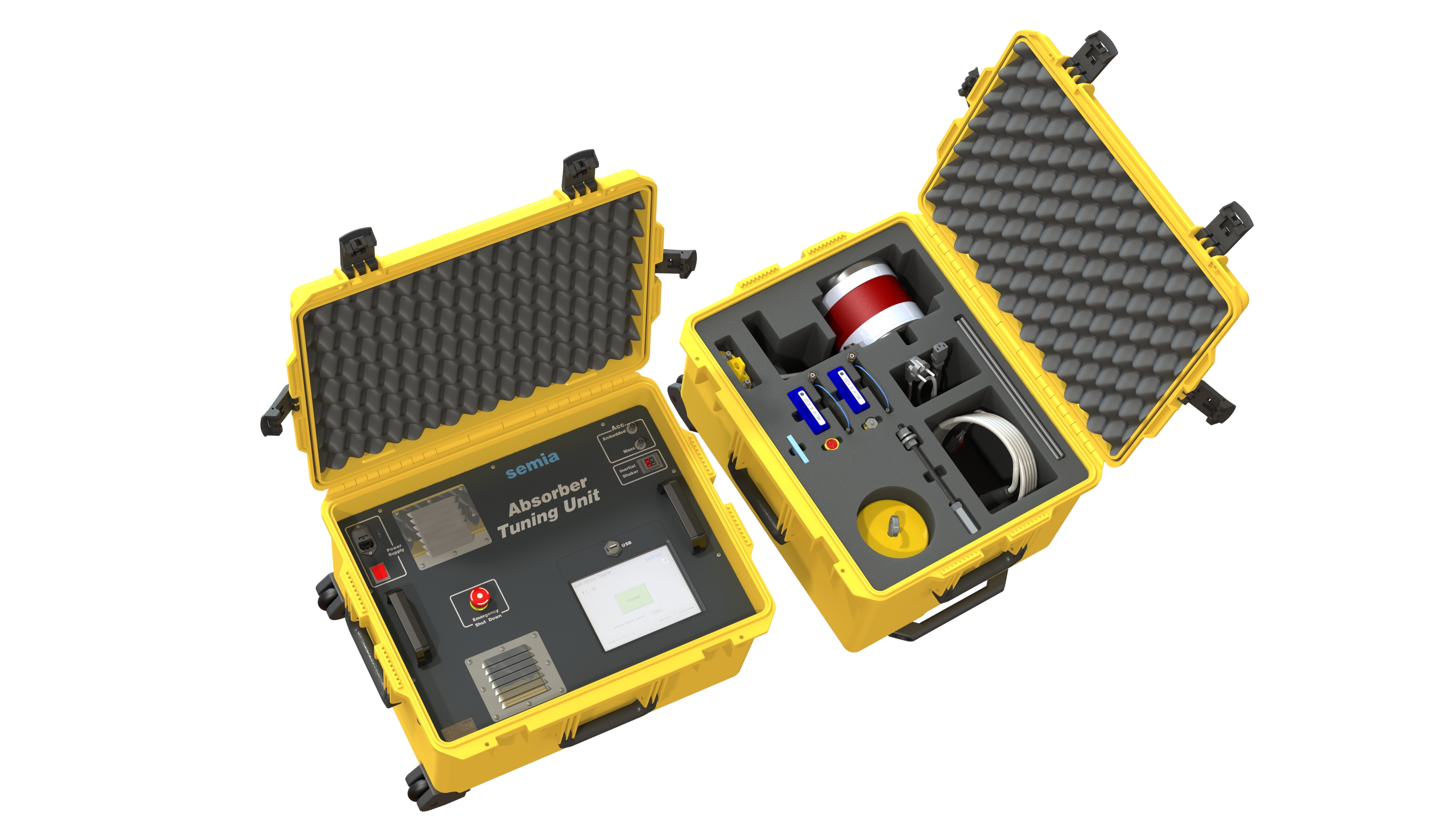 Équipement pour le réglage des anti-vibreurs de cabine - Absorber Tuning Unit_0