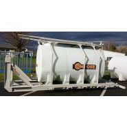 Cuves de transport amovibles COMPOSE - en PEHD 8000L - système anti-ballant - pour liquides non dangereux_0