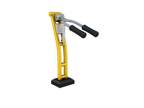Appareil de musculation extérieur - Squat - Gamme Piston - HEH-04 avec résistance réglable_0