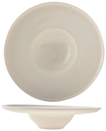 ASSIETTE CREUSE PRIVILÈGE IVOIRE 28 CM