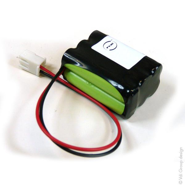 BATTERIE NIMH 6X AAA 6S1P ST2 F160 7.2V 800MAH JST_0