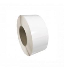 Bobine d'étiquettes 76 x 51 mm - Blanc couché mat - 1000 étiquettes - Mandrin 40 mm_0