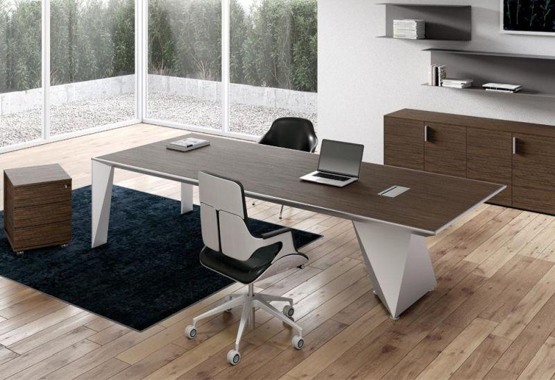Bureau de direction piétement alu Eracle_0