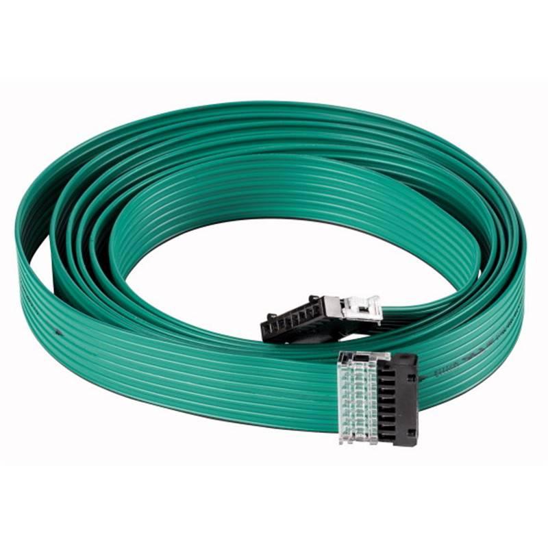 Câble plat SWD4-3LF8-24-2S - SmartWire-DT - 3m - 8 pôles - avec 2 connecteurs plats SWD4-8MF2_0