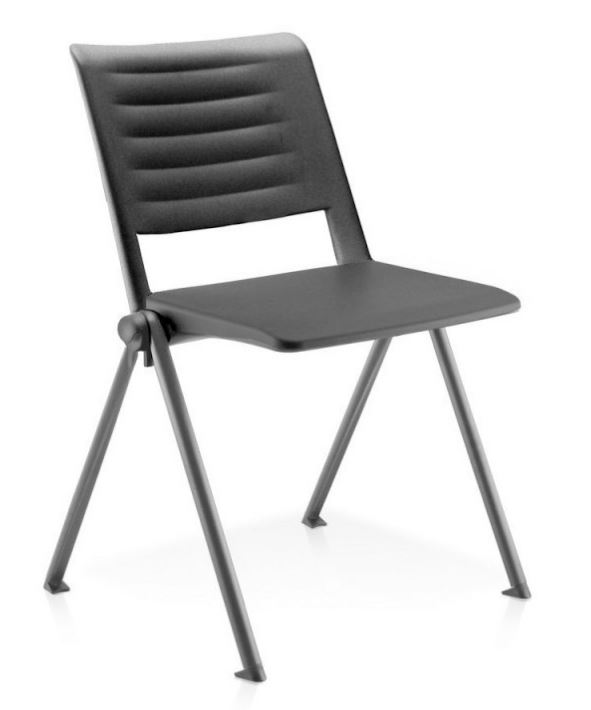 Chaise de conférence ou de réunion - SUKI - Non feu, empilable, légère et pratique_0