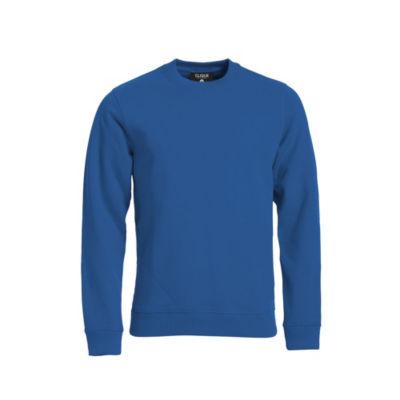 CLIQUE Sweatshirt col rond Bleu Royal 4XL_0