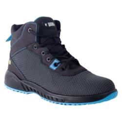Coverguard - Chaussures de sécurité montantes en mailles résistantes noir et bleu CLAW RESIST HIGH S3 Bleu Clair Taille 35 - 35 bleu matière synth_0