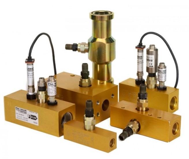 Débitmètre hydraulique Flo-Tech - mesure jusqu'à 1324 L/min, précision 1%, pression 414 Bar_0