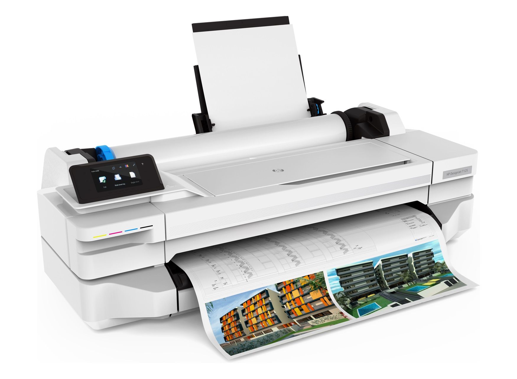 Designjet t125 - traceur imprimante - hp - 24 pouces_0