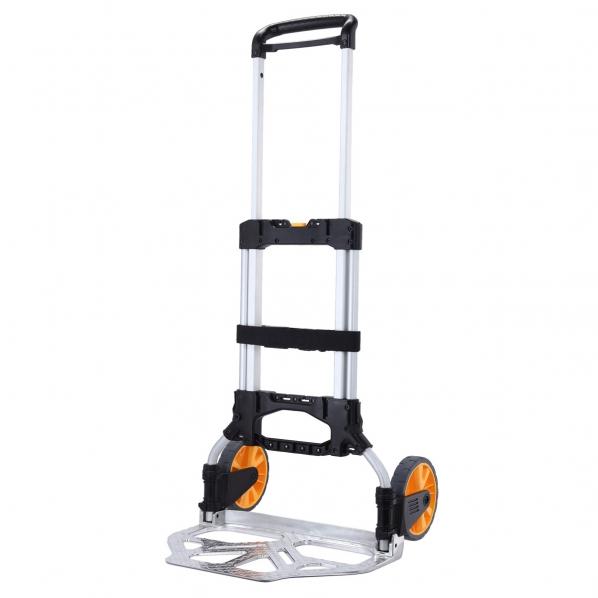 Diable pliant léger en aluminium - Charge maximale 150 kg - Compact et pratique - Marque MATADOR_0