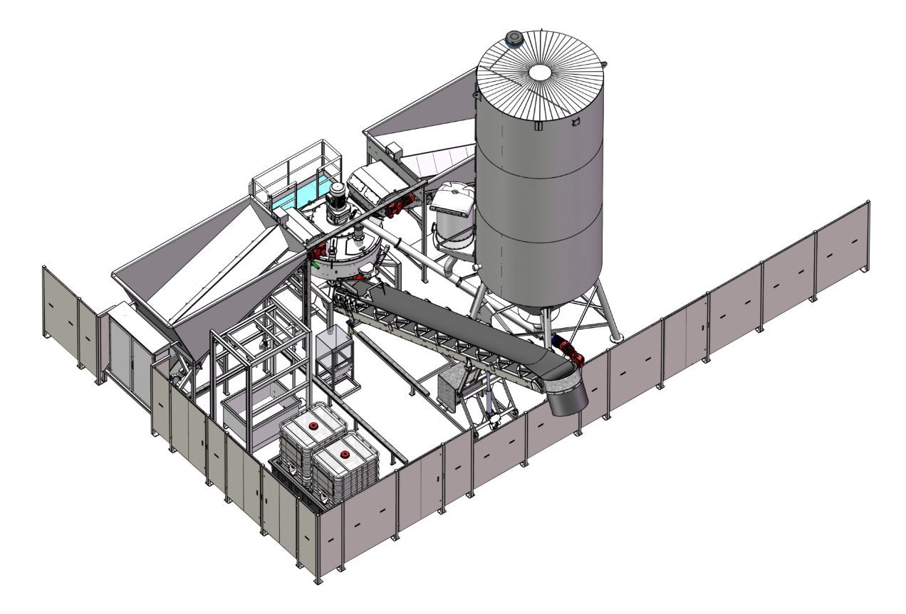 Distributeur automatique de béton en libre-service - Modèle T_1
