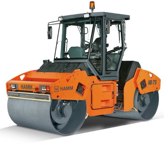 HD O75V Rouleau Compresseur Tandem - Hamm - 7960 kg - Cylindres Vibrant et Oscillant_0