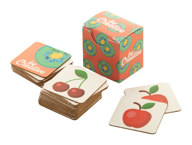 Jeu de mémoire personnalisé - 24 tuiles en carton - Boîte en papier imprimée en quadri_0