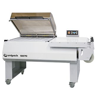 Machine de conditionnement en L - S870 - Soudure & thermorétraction - 5100W - Jusqu'à 300 paquets/heure - Flextron® LCD - Refroidissement liquide & double électro-aimant_0