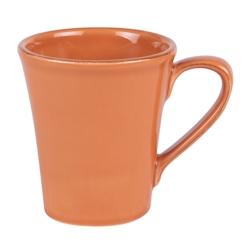 Mug Toscane 40 cl ocre x2 -  Orange Rond Faïence Table Passion 14x cm - orange faïence 3106232203671_0