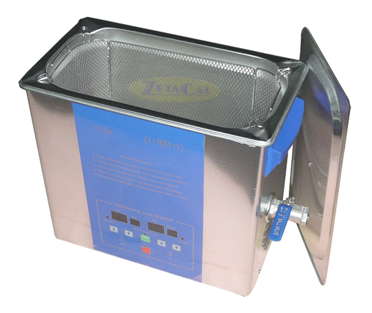 Nettoyeur à ultrason industriel de 6 litres, fréquence: 40KHz avec mémoire zs 640 mv_0