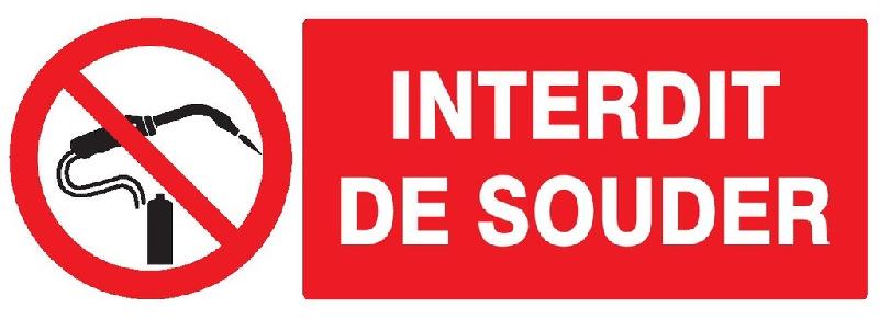 Panneaux adhésifs 330x75 mm obligations interdictions - ADPNG-TL08/ISD_0