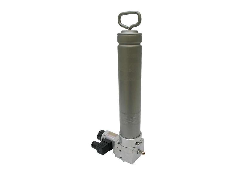 Pompe de graissage à piston avec cartouche GMV-B - électrique/pneumatique - pression 100/150 bar - réservoir 0,4L_0