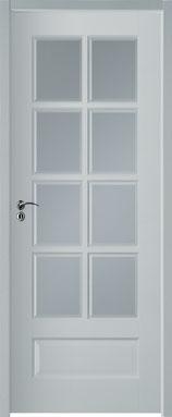 Porte battante Élegance Esprit Tendance Sausalito - MDF - Finition velours_0