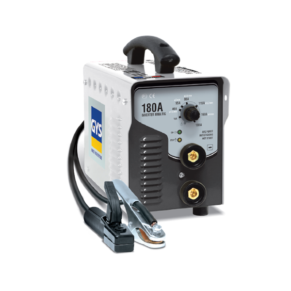 POSTE MMA INVERTER PROGYS 180 A 230 V POUR ÉLECTRODE DE 1,6 À 4 MM AVEC VALISE