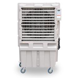 Refroidisseur évaporatif portable, débit d'air 12000 m³/h - blanc plastique EVC12_0