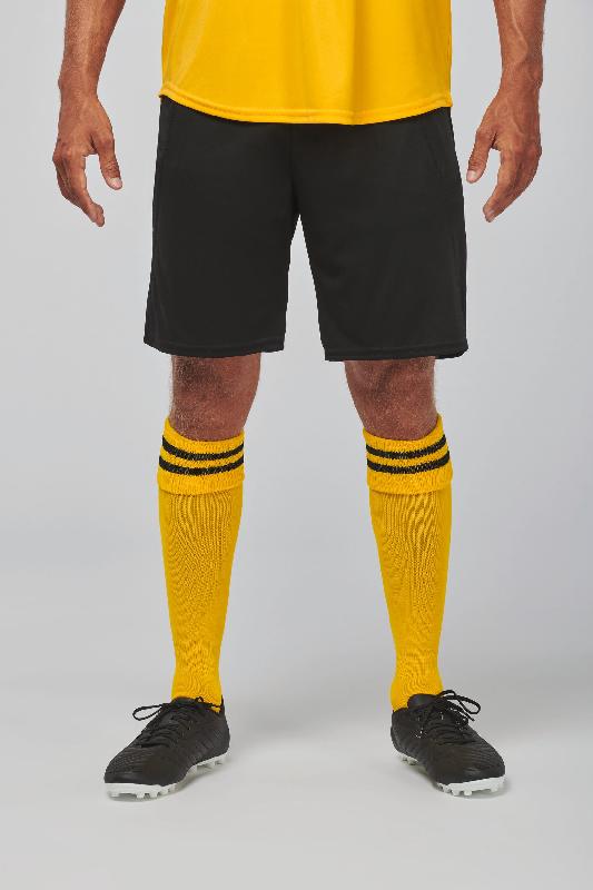 Short de sport - Réf: PA101 - PROACT - 100% polyester, tissu léger et résistant, évacuation de la transpiration_0