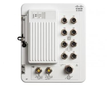 Switch Cisco ultra durci avec 8 ports ethernet 10/100Mbps connectique M12 - Référence: IE-3400H-8FT_0