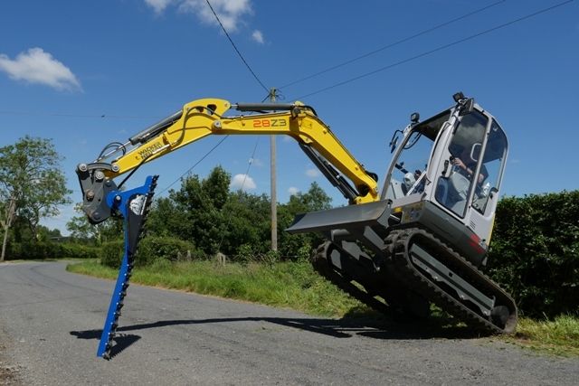 Taille-haie hydraulique pour tracteur et télescopique