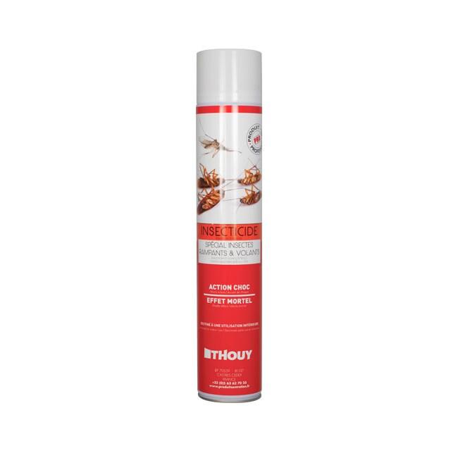 Thouy Insecticide aérosol insectes rampants et volants 750 mL - 3701114804719_0