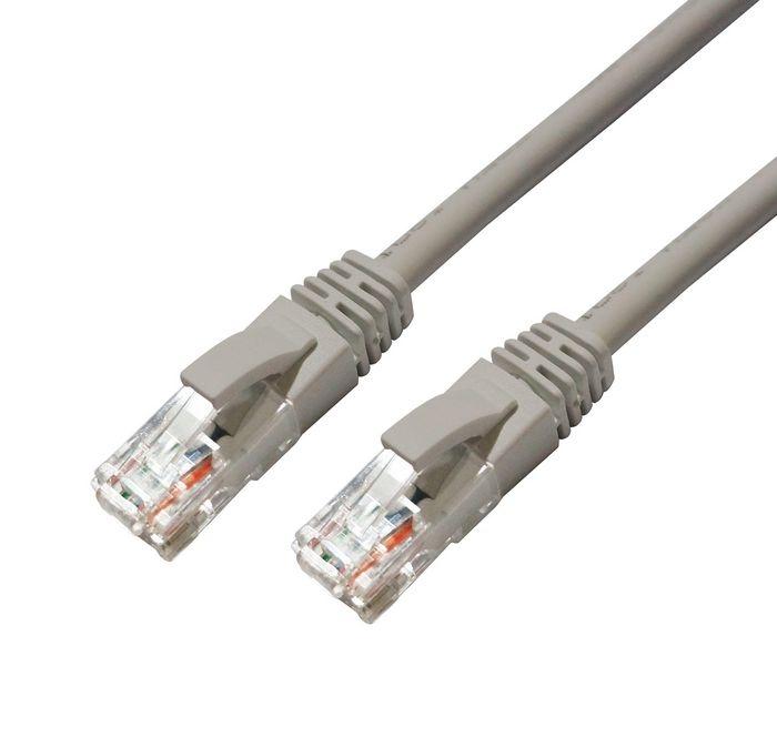 Microconnect MC-UTP6A05 - Câble réseau Cat6a U/UTP (UTP) gris 5m - Connecteurs RJ-45 mâle/mâle - 1000 Mbit/s_0