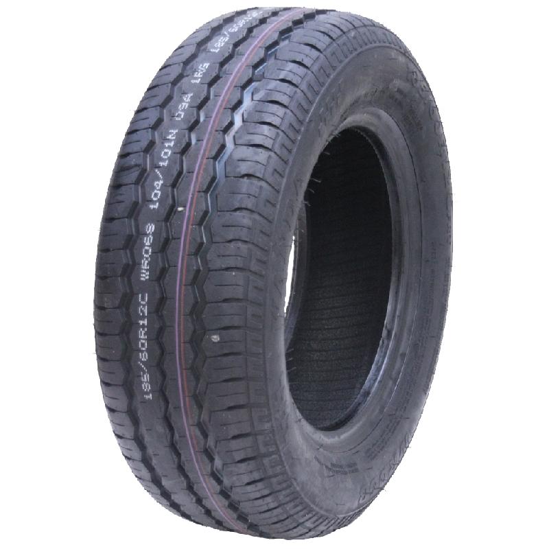Roues et pneus de remorque 185/60R12C, 5 crampons 112mm PCD 900kg, IFOR et Brian James_0