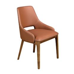 AC ANGEL CERDA Angel Cerdá Chaise en similicuir marron 4156C 54 x 61 x 83 - marron fourrure 8435631033424_0