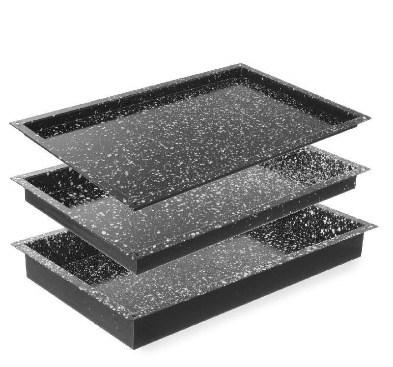 Bac gastronorme émaillé gn 1/1 - 530x325x(h)40 mm - 890240_0