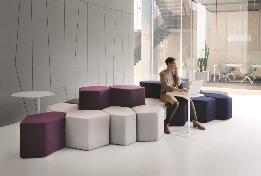 Basalt - Sièges d'accueil modulaires et design pour espaces détente et open-space_0