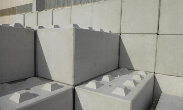 Bloc béton empilable bétonblock - l120xl60xh60 cm_0