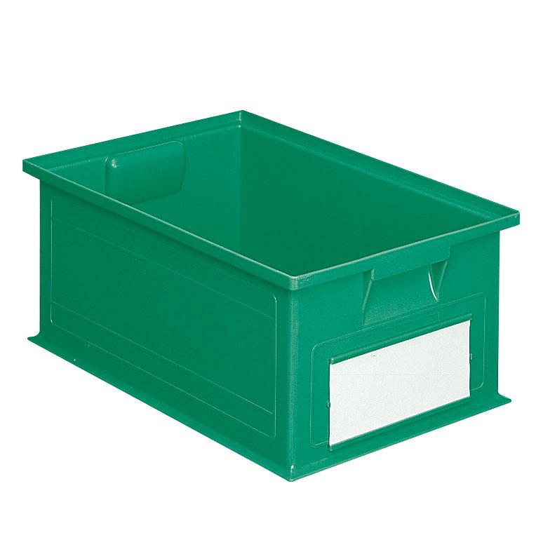 Caisse plastique 27 litres vert_0