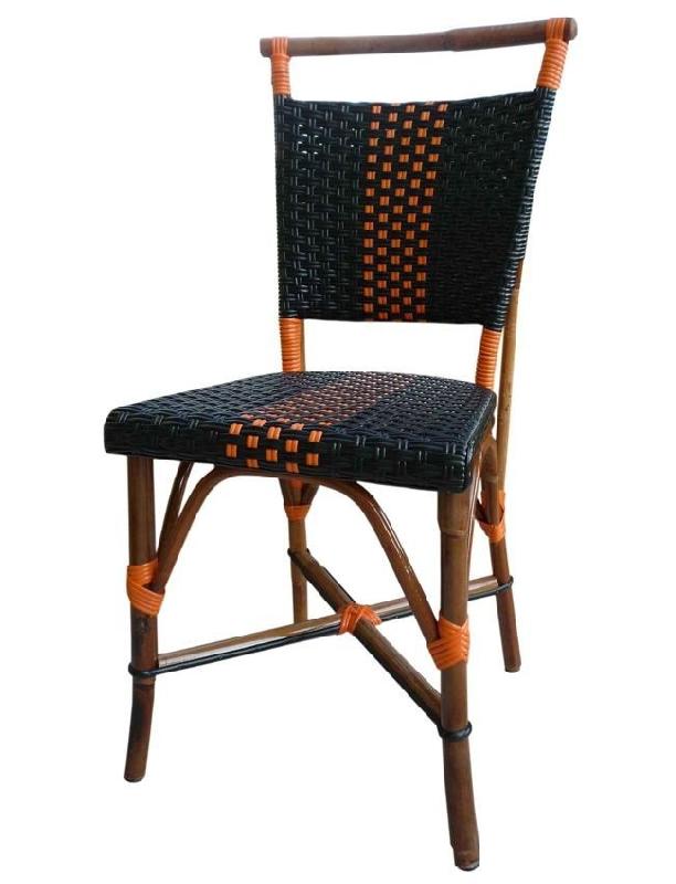 Chaise Livia - Assise et dos tressés - Rotin noyer ou naturel_0