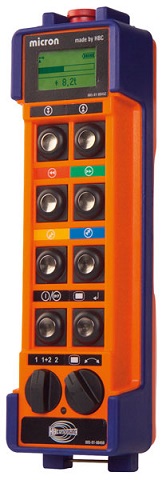 Émetteur Micron 6 - Télécommande radio industrielle avec écran LCD et fonctions avancées_0