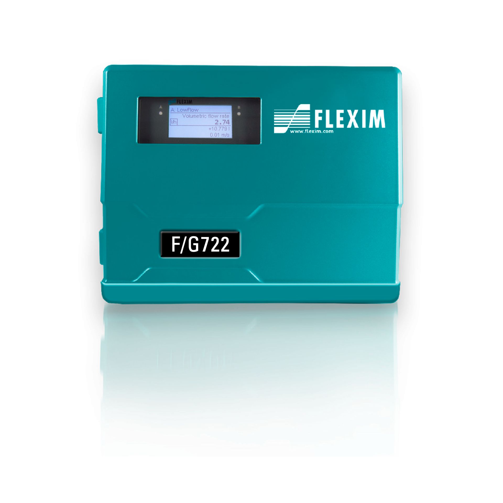 Débitmètre à ultrasons Fluxus G722 pour gaz - hautes performances avec diagnostics avancés et SCA_0