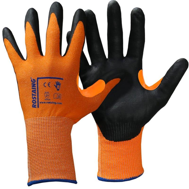 Gant anti-coupure Duranit Plus - nitrile tactile, haute résistance à l'abrasion et à la chaleur - Rostaing_0