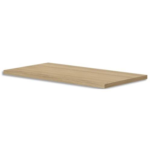 Gautier Office - Top L80 pour caissons bout de bureau P80 cm avec sortie latérale et 2 tiroirs_0