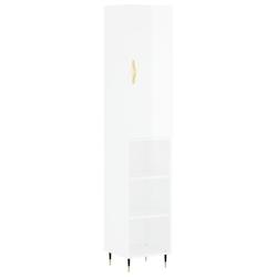 Helloshop26 - Buffet bahut commode armoire meuble de rangement organisateur cuisine salle de séjour salon haut brillant 34,5 x 34 x 02_0032914 - 3000_0