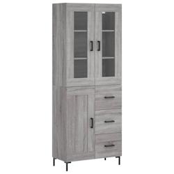 Helloshop26 - Buffet bahut commode armoire meuble de rangement organisateur cuisine salle de séjour salon haut sonoma 69,5 x 34 x 02_0035454 - 300021_0